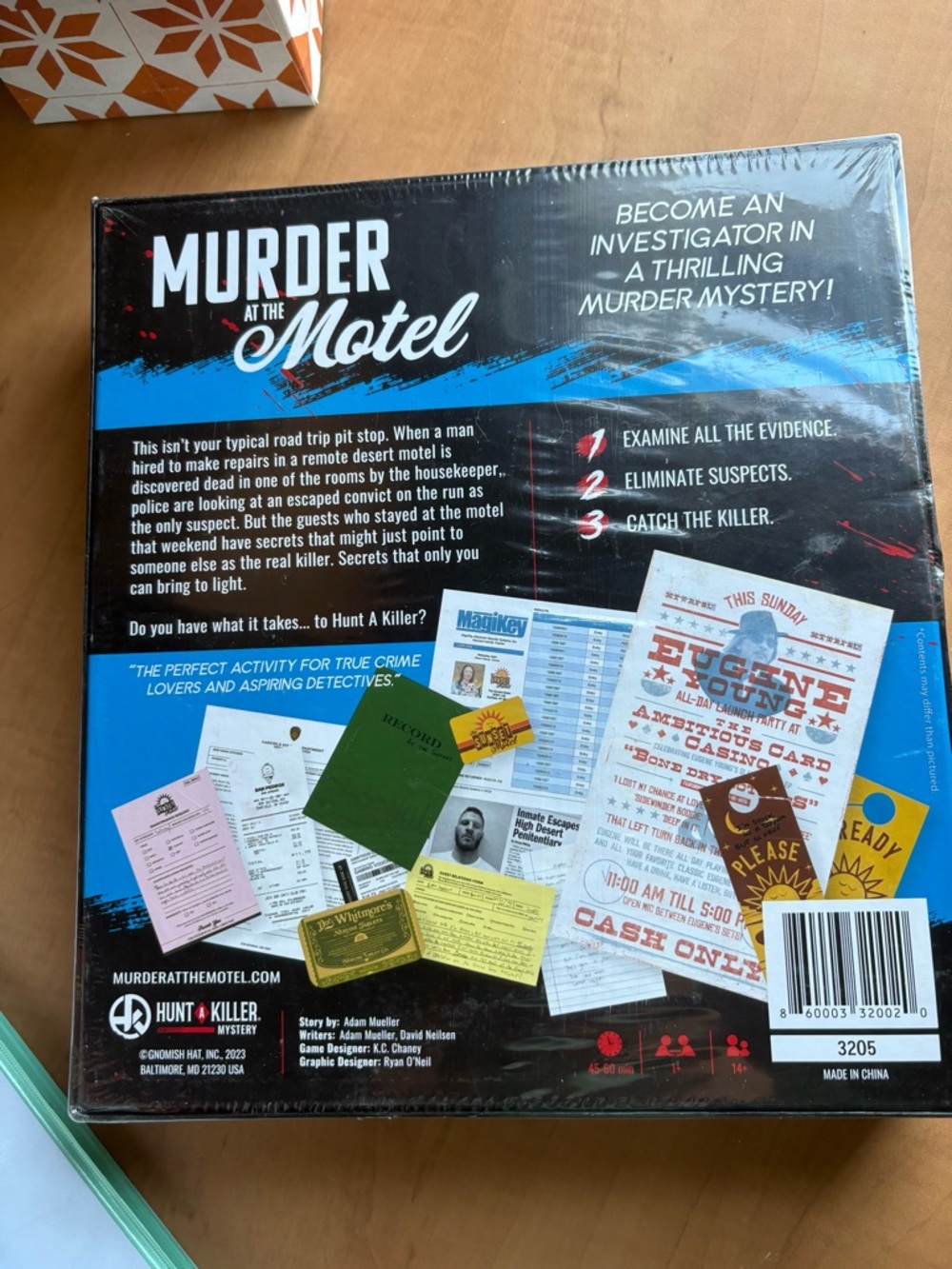 Hunt a killer- Murder at the motel board game - Picture 2 of 2